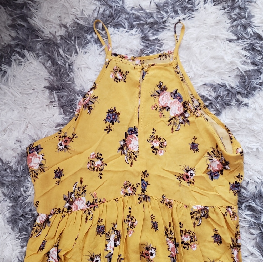 Rue 21 yellow dress S - Picture 6 of 6
